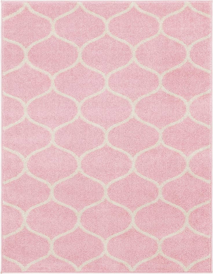 Detail image of 7' x 10' Trellis Frieze Rug