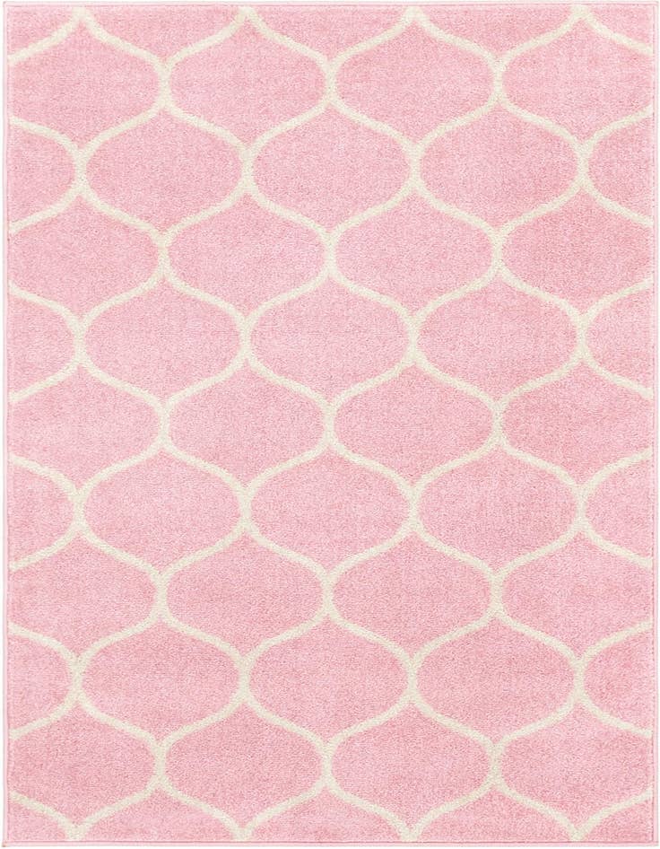 Detail image of 6' x 9' Trellis Frieze Rug