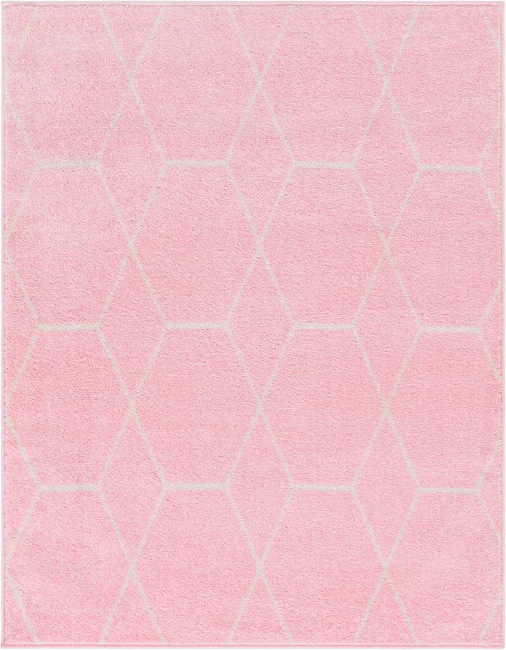 Detail image of 6' x 9' Trellis Frieze Rug