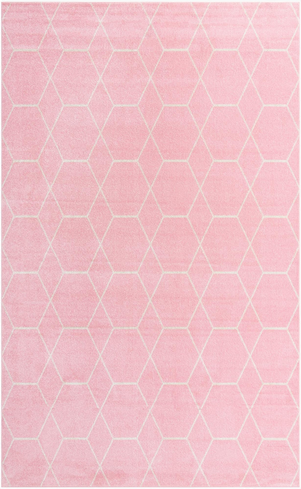 Primary image 5' 3 x 8' Trellis Frieze Rug