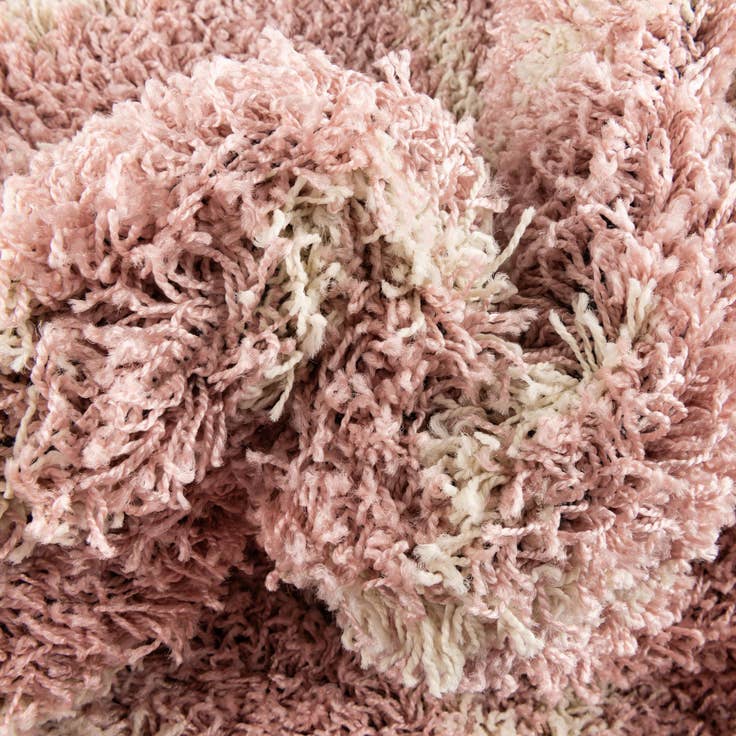 Detail image of 2' x 3' Trellis Shag Rug