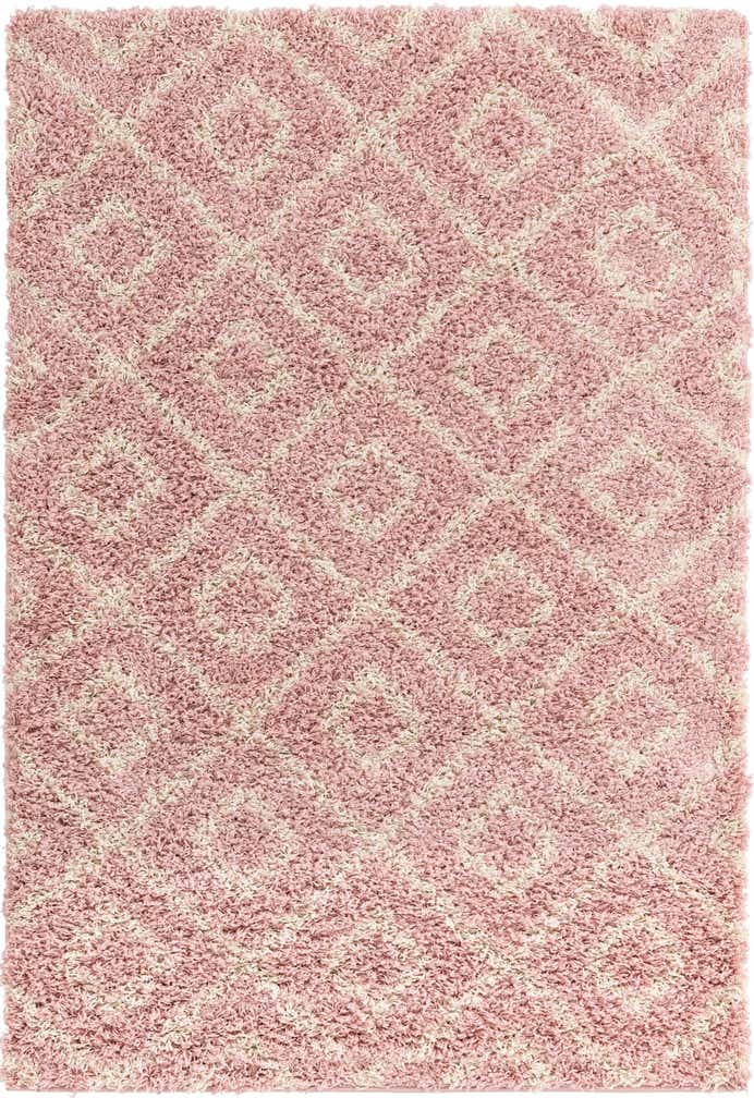 120cm x 185cm Trellis Shag Teppich