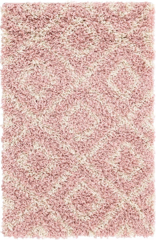 Detail image of 2' x 3' Trellis Shag Rug