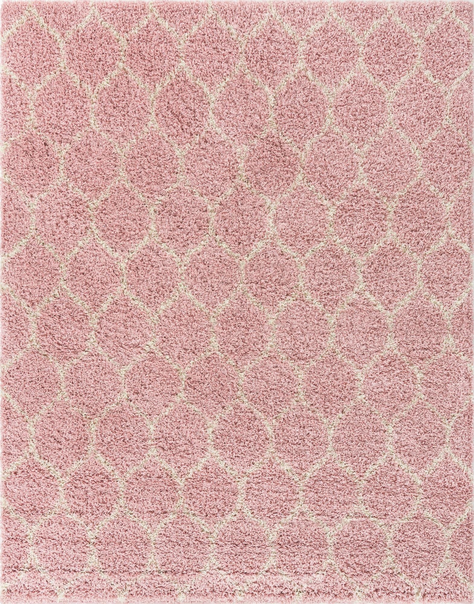 7' 10 x 10' Trellis Shag Rug