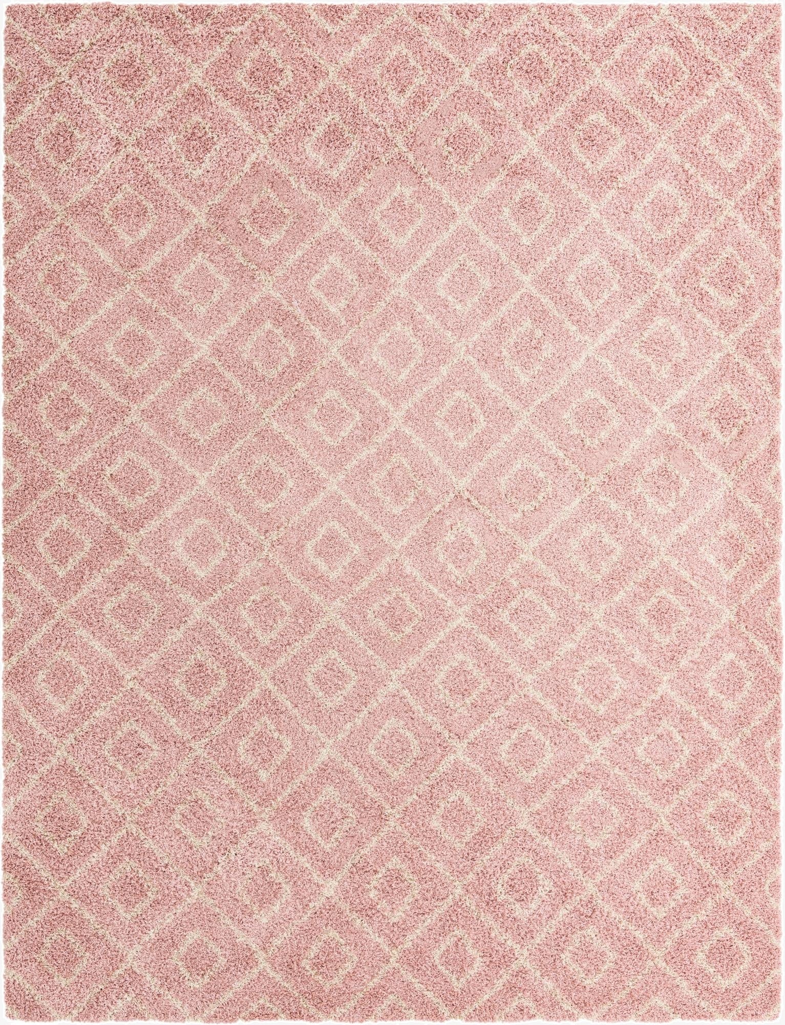 10' 8 x 14' Trellis Shag Rug