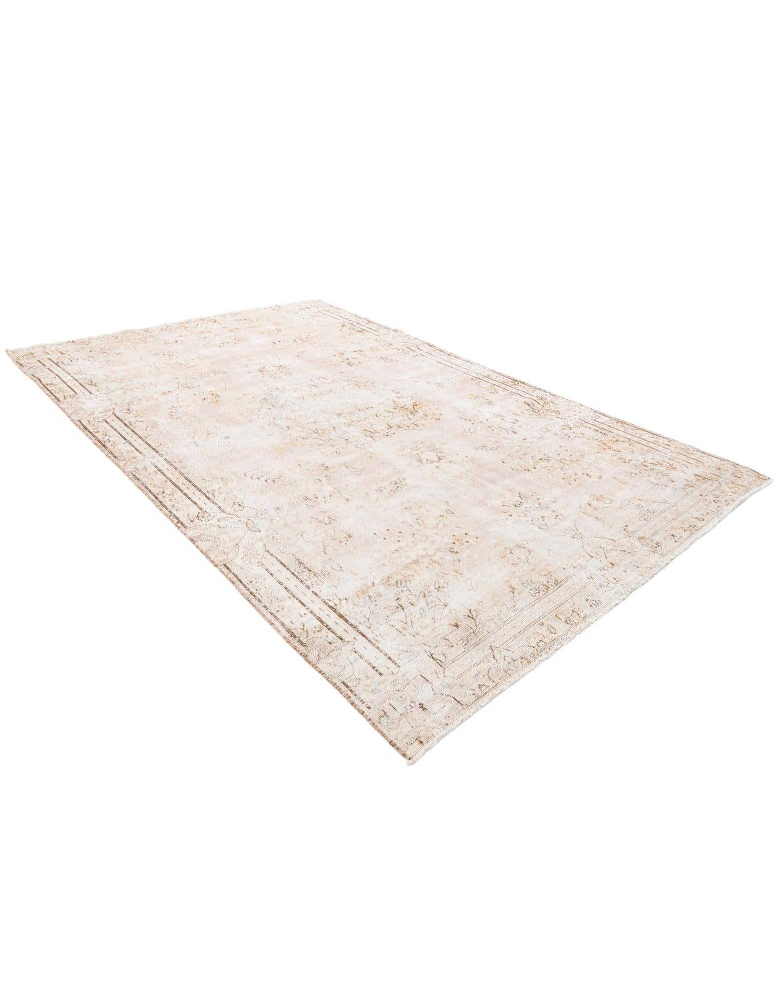 6' 2 x 9' 9 Hand Knotted Ultra Vintage Persian Wool Rug