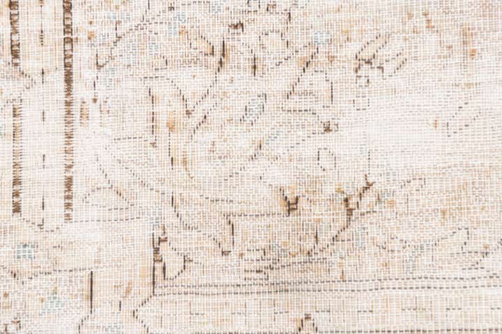 6' 2 x 9' 9 Hand Knotted Ultra Vintage Persian Wool Rug