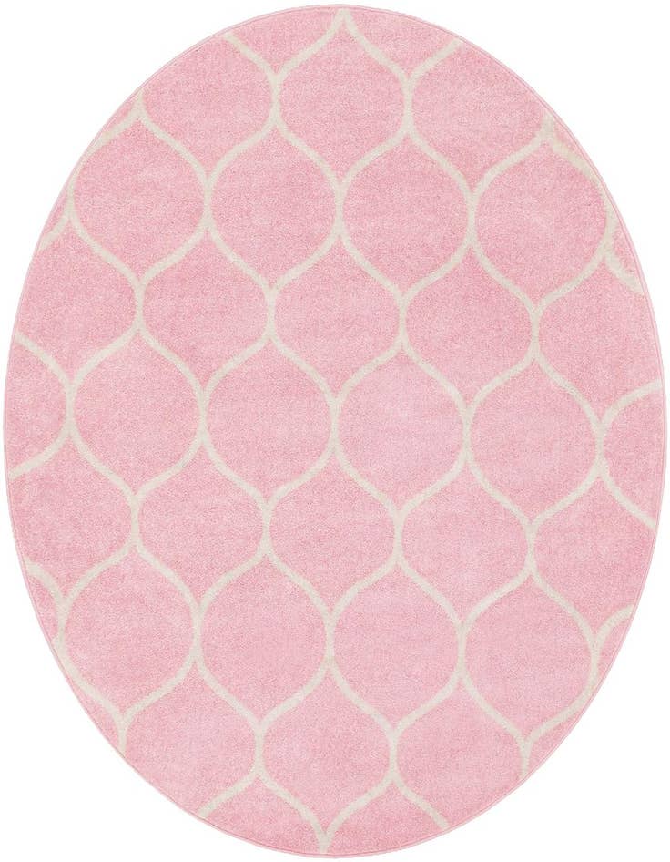 Detail image of 3' x 3' Lattice Frieze Round Rug