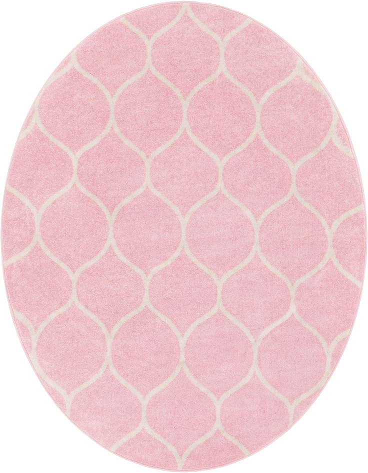 Detail image of 7' x 7' Trellis Frieze Round Rug