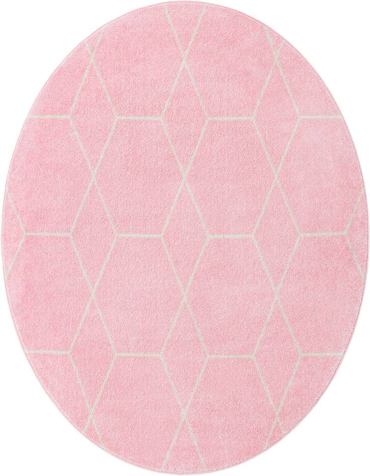 Detail image of 7' x 7' Trellis Frieze Round Rug