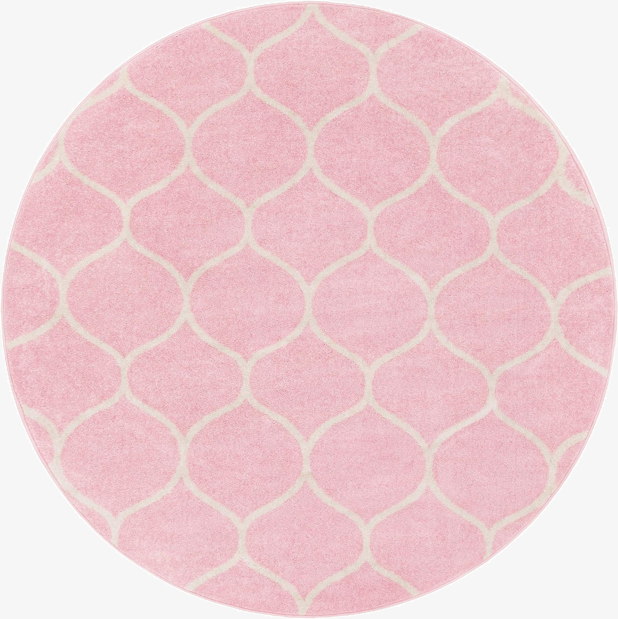 Primary image 7' x 7' Trellis Frieze Round Rug