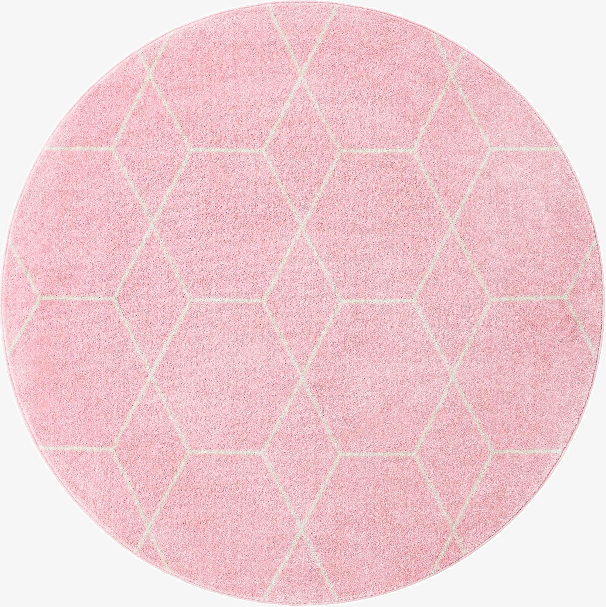 Primary image 6' x 6' Trellis Frieze Round Rug