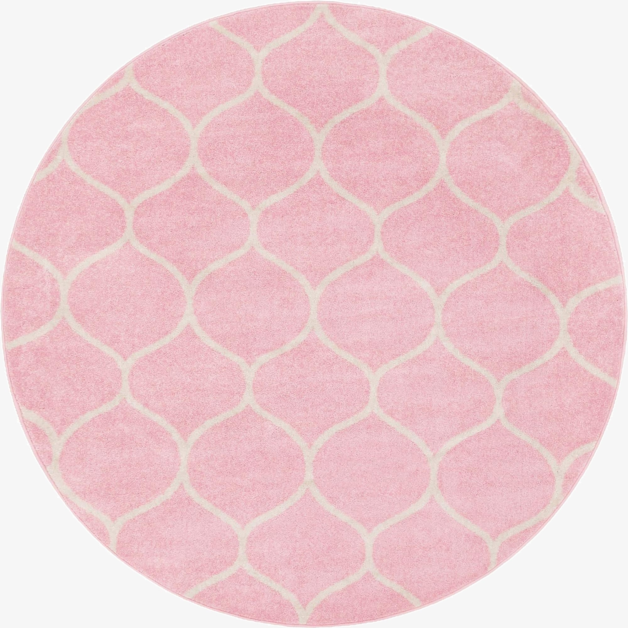 Primary image 4' x 4' Trellis Frieze Round Rug