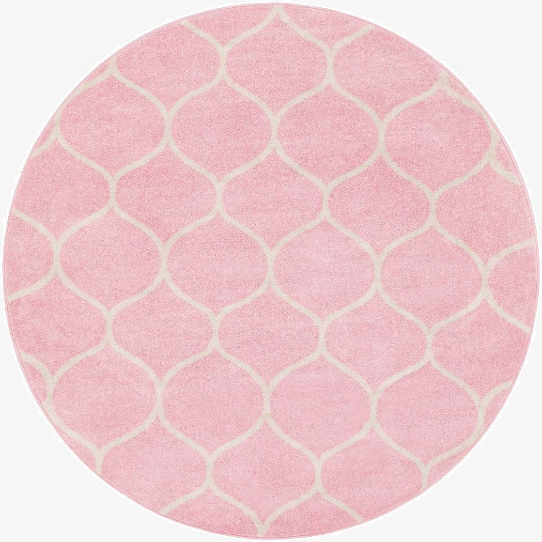 Primary image 3' x 3' Trellis Frieze Round Rug