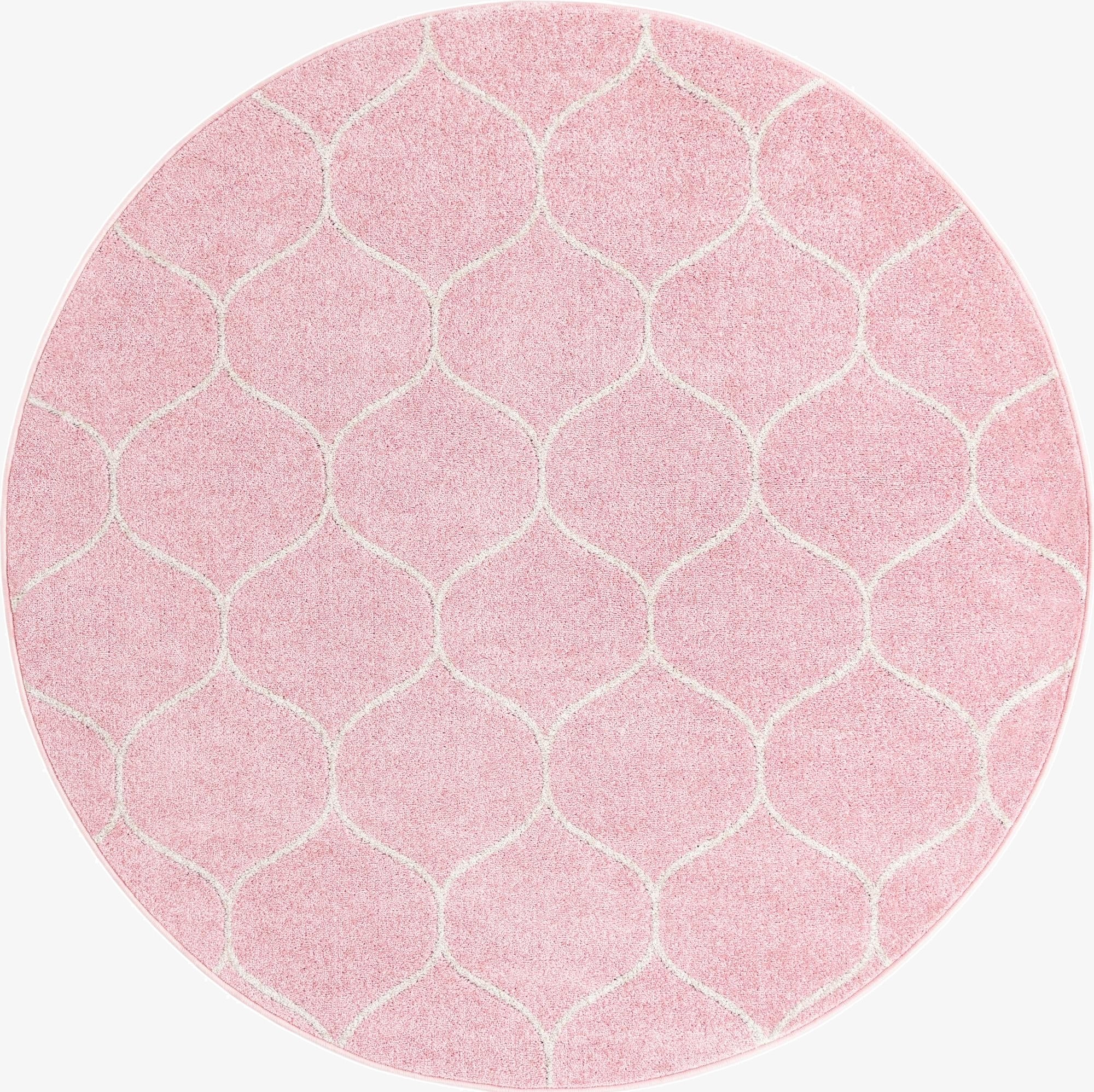 Primary image 6' x 6' Trellis Frieze Round Rug