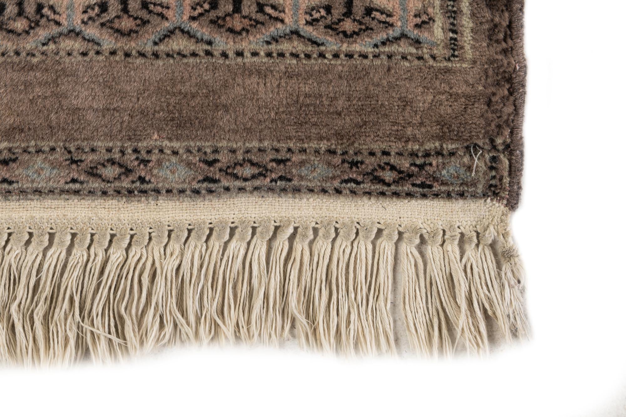 2' 8 x 9' Hand Knotted Bokhara Oriental Wool Runner Rug
