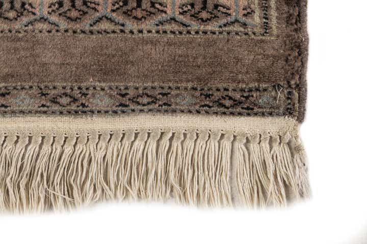2' 8 x 9' Hand Knotted Bokhara Oriental Wool Runner Rug