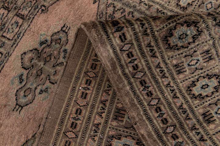 2' 8 x 9' Hand Knotted Bokhara Oriental Wool Runner Rug