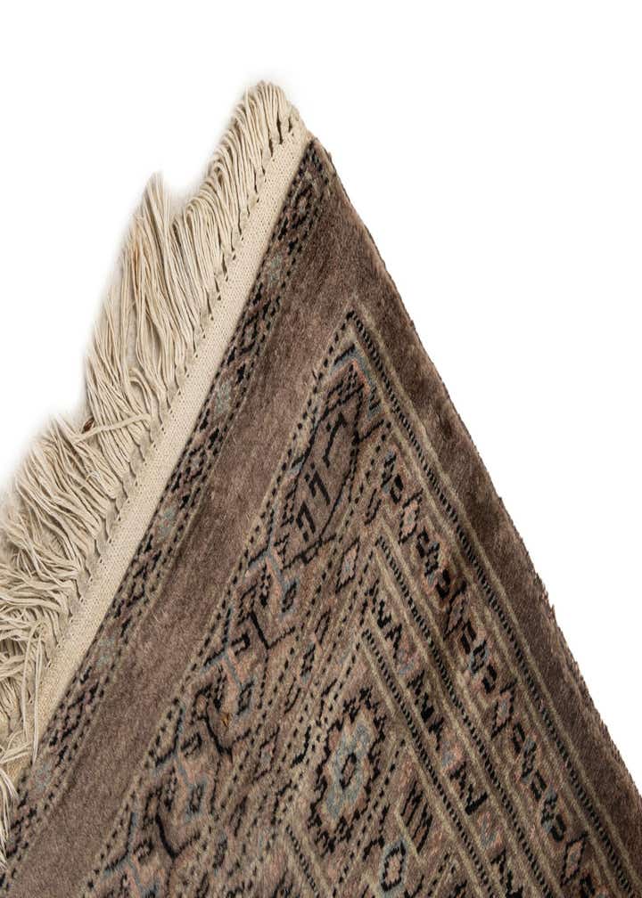 2' 8 x 9' Hand Knotted Bokhara Oriental Wool Runner Rug