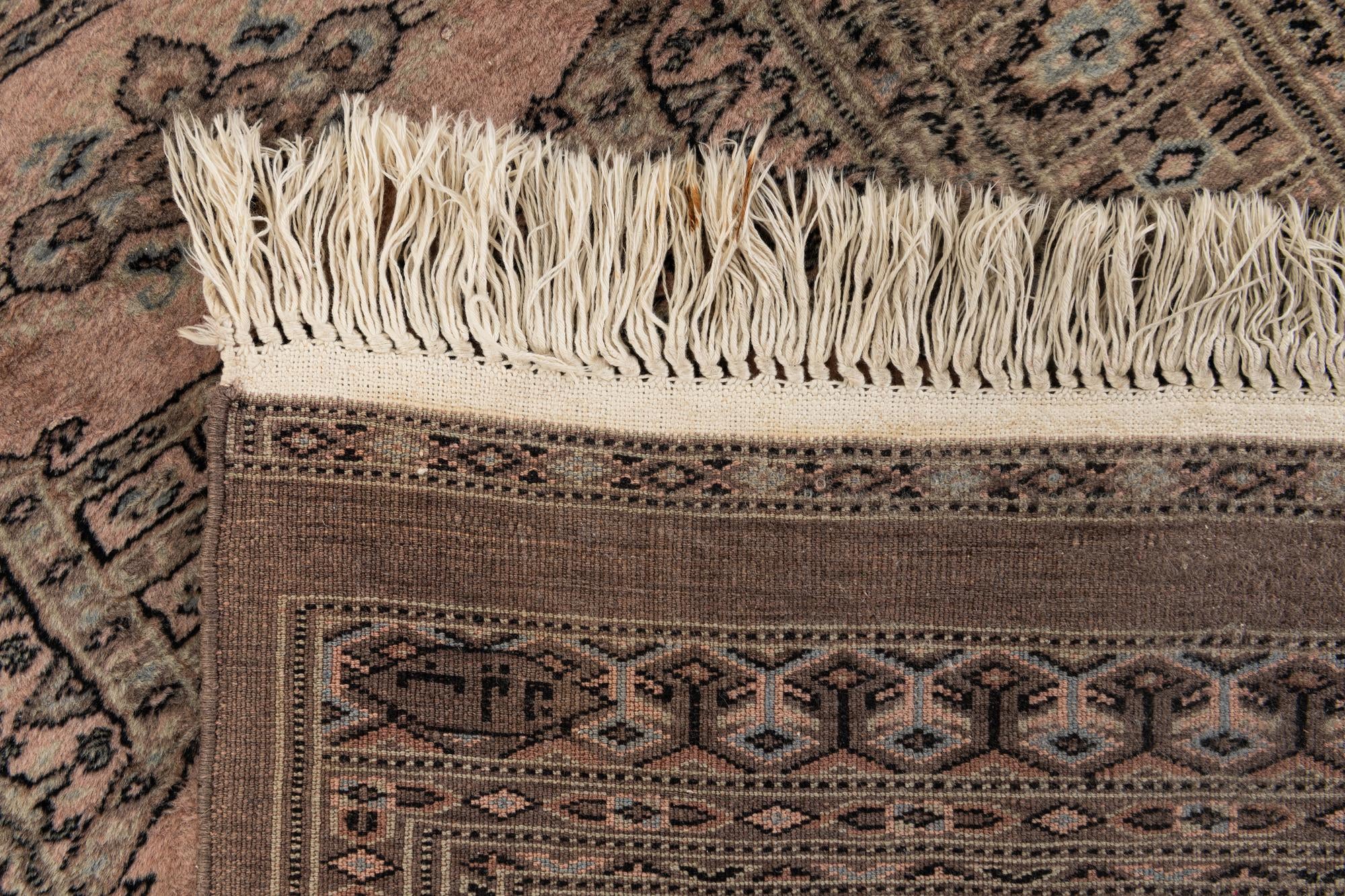2' 8 x 9' Hand Knotted Bokhara Oriental Wool Runner Rug
