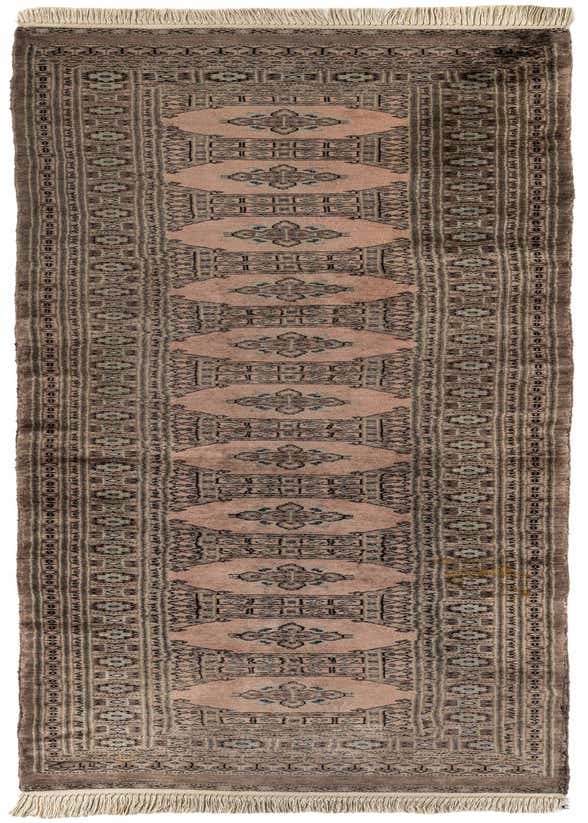 2' 8 x 9' Hand Knotted Bokhara Oriental Wool Runner Rug