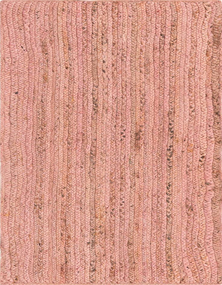 Detail image of 2' 6 x 6' 1 Handmade Braided Jute Runner Rug