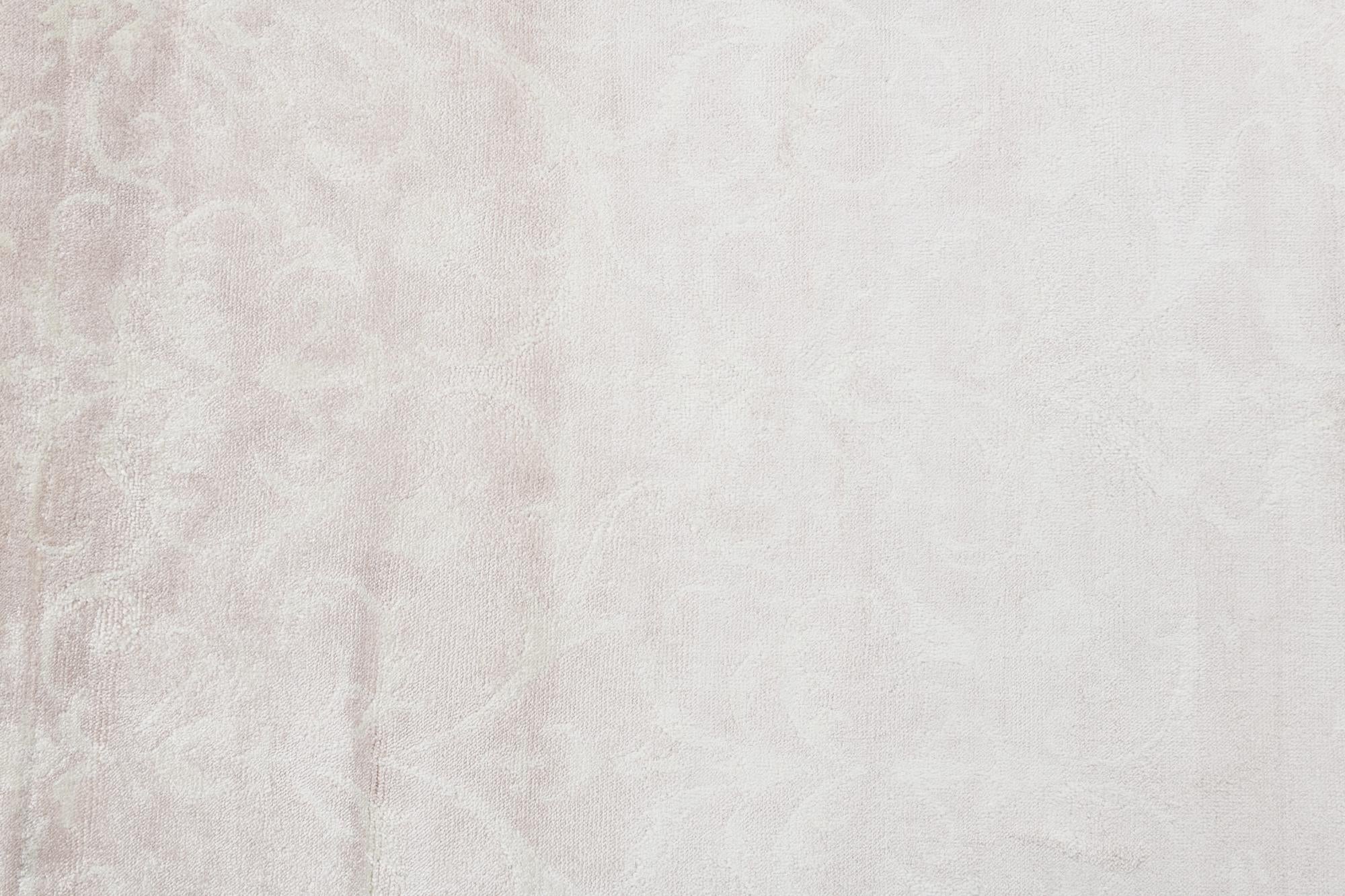 2' 7 x 9' 9 Hand Knotted Darya Wool Runner Rug