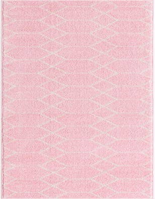 Detail image of 2' x 13' Lattice Frieze Runner Rug