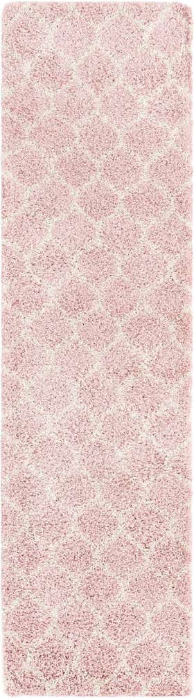 2' 7 x 10' Lattice Shag Runner Rug