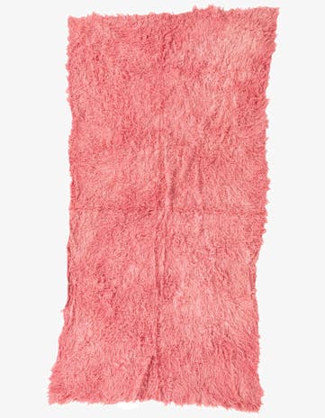 4' 1 x 8' 1 Hand Knotted Moroccan Wool Runner Rug