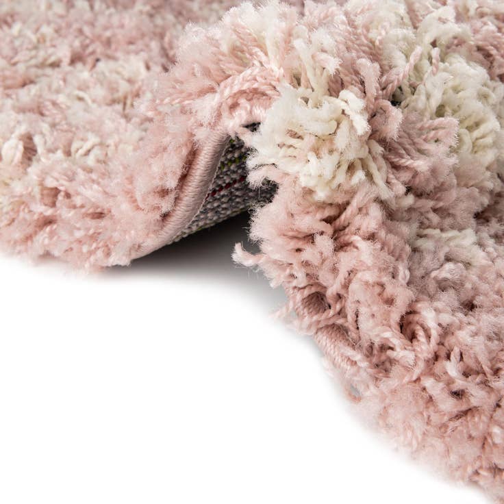 Detail image of 2' x 6' Moroccan Trellis Shag Runner Rug