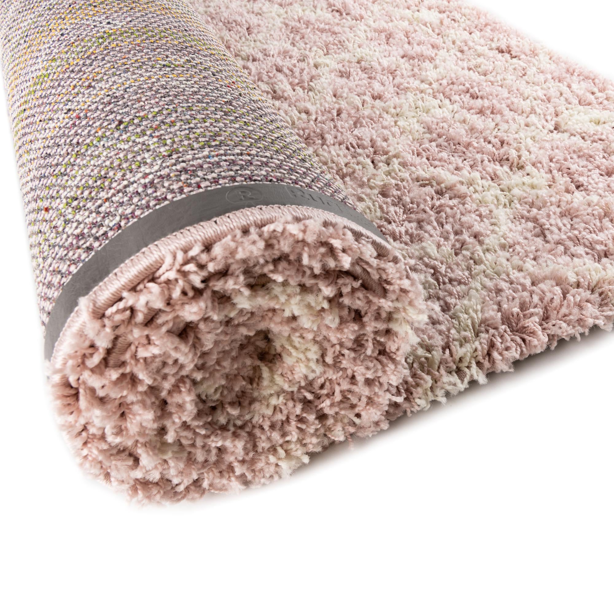 2' x 5' Moroccan Trellis Shag Runner Rug
