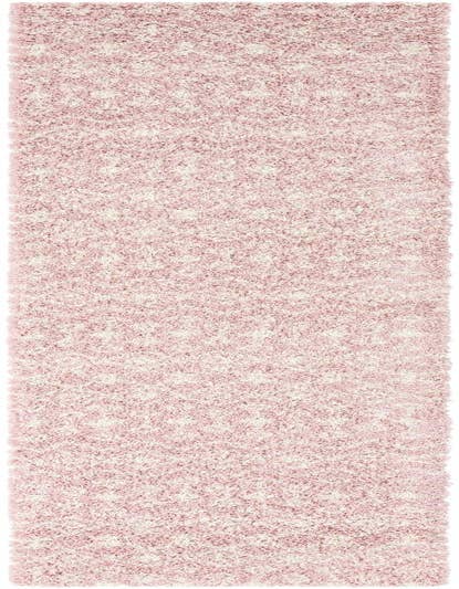 Detail image of 3' 3 x 16' 5 Moroccan Trellis Shag Runner Rug