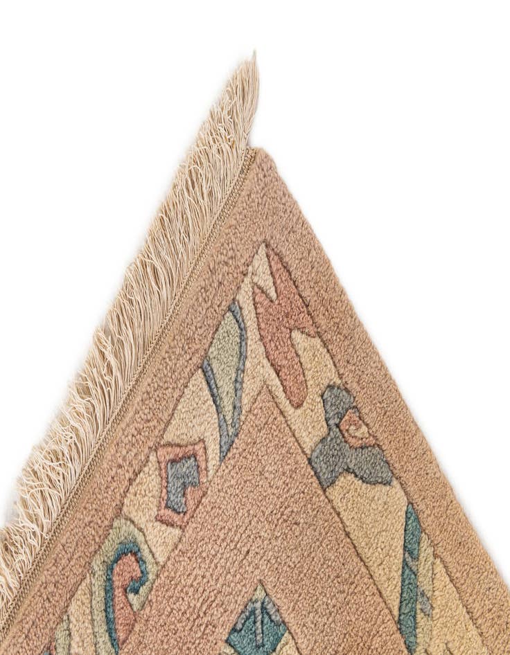 Detail image of 2' 5 x 10' 7  Hand Knotted Nepal Wool Runner Rug