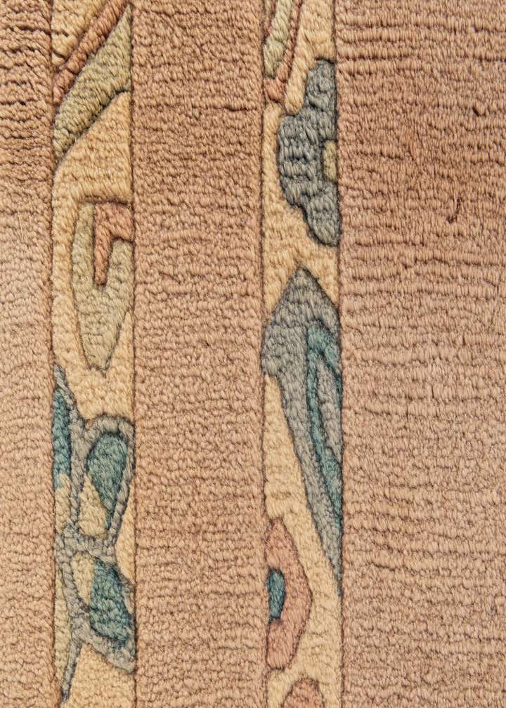 2' 5 x 10' 7 Hand Knotted Nepal Wool Runner Rug