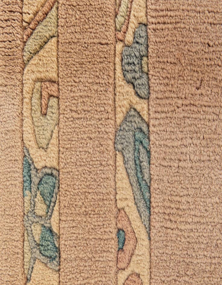 Detail image of 2' 5 x 10' 7  Hand Knotted Nepal Wool Runner Rug