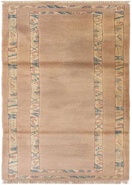 2' 5 x 10' 7 Hand Knotted Nepal Wool Runner Rug