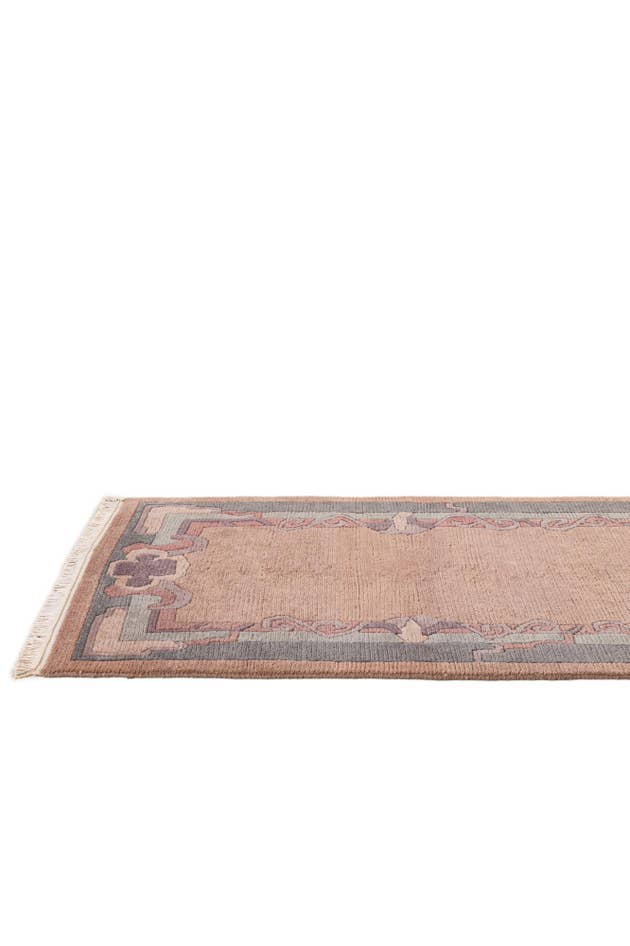 Detail image of 2' 8 x 11' 1 Hand Knotted Tibet Wool Runner Rug