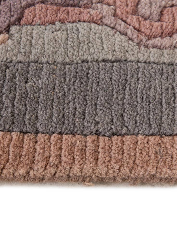 Detail image of 2' 8 x 11' 1  Hand Knotted Tibet Wool Runner Rug