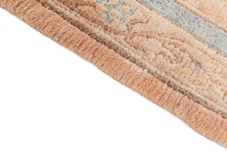 Detail image of 2' 5 x 4' 9 Hand Knotted Tibet Wool Runner Rug