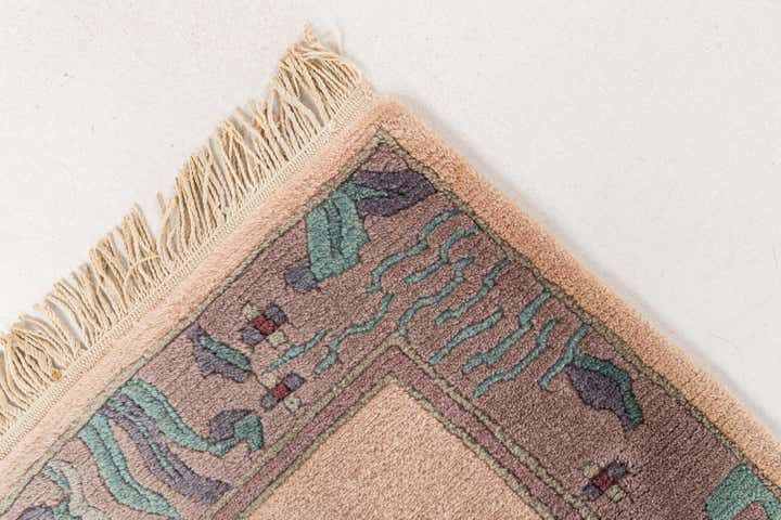 2' 10 x 9' 9 Hand Knotted Tibet Wool Runner Rug