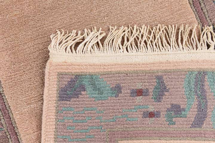 2' 10 x 9' 9 Hand Knotted Tibet Wool Runner Rug