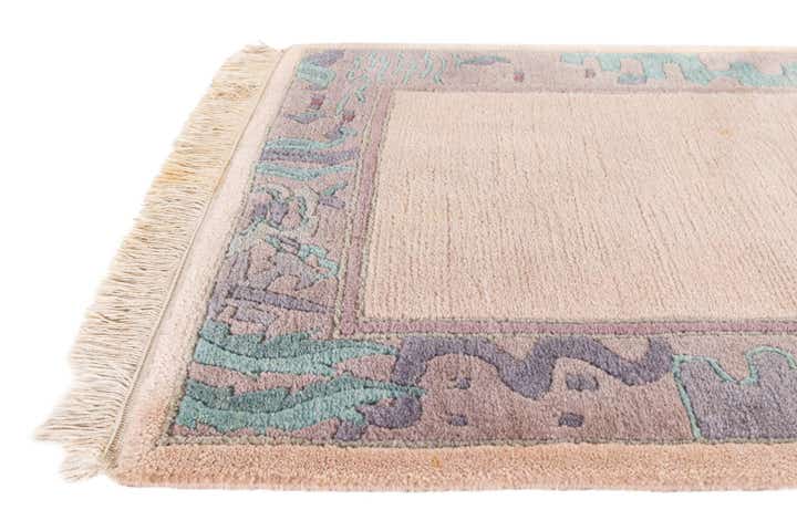 2' 10 x 9' 9 Hand Knotted Tibet Wool Runner Rug
