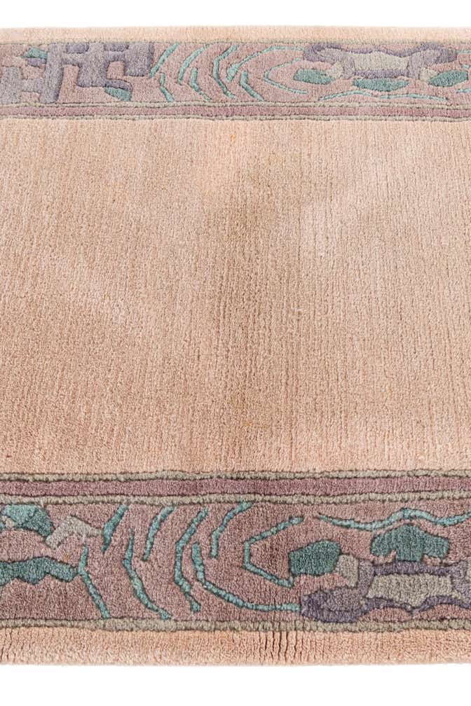 2' 10 x 9' 9 Hand Knotted Tibet Wool Runner Rug