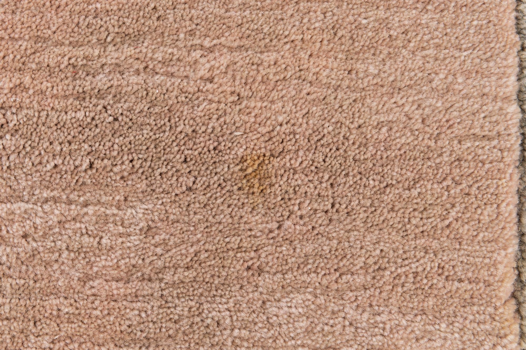 2' 10 x 9' 9 Hand Knotted Tibet Wool Runner Rug