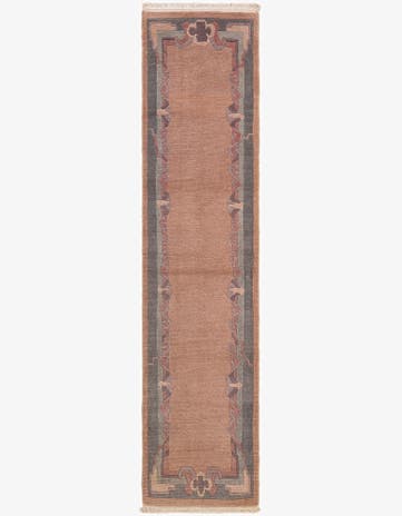 2' 8 x 11' 1 Hand Knotted Tibet Wool Runner Rug