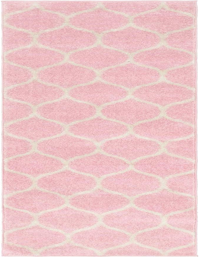 Detail image of 2' x 6' Trellis Frieze Runner Rug