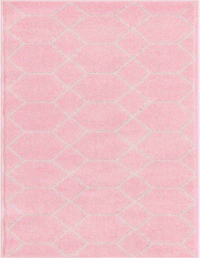 Detail image of 2' x 6' Trellis Frieze Runner Rug