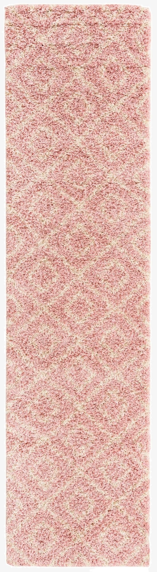 Primary image 2' 7 x 10' Trellis Shag Runner Rug