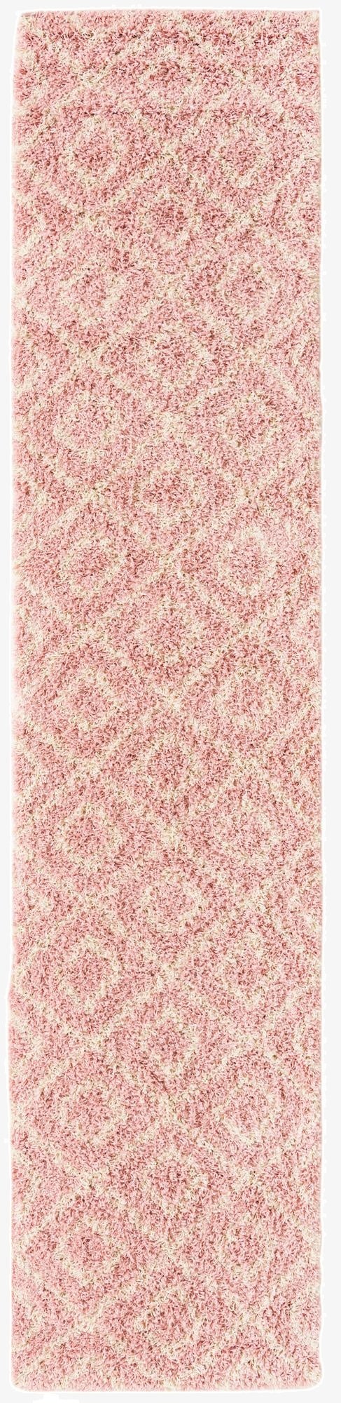 Primary image 2' 7 x 12' Trellis Shag Runner Rug